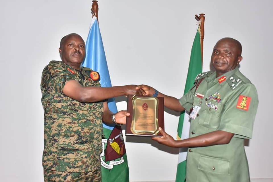 Nigeria Armed Forces Command and Staff College Students visit Uganda ...