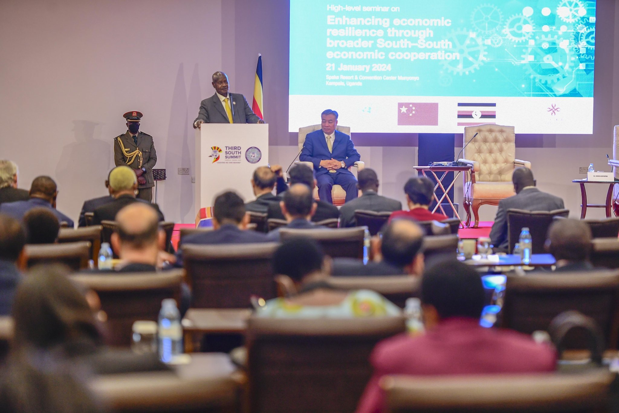 Museveni Raises Alarms at G77+Summit SDGs at Risk for Developing